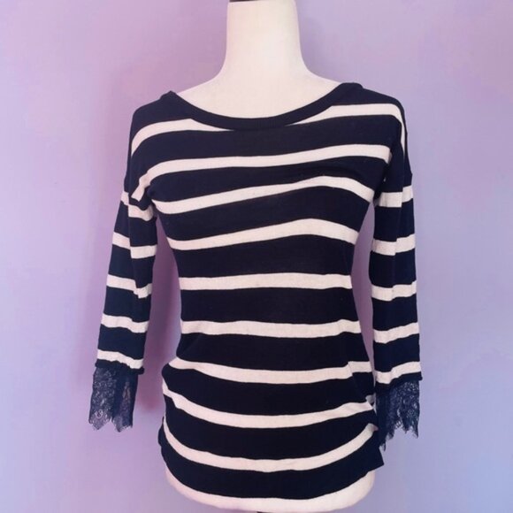 Anthropologie Intimissimi nautical striped sweater - Picture 1 of 5